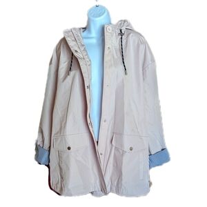 Womens Weatherproof Anorak Raincoat with Hood